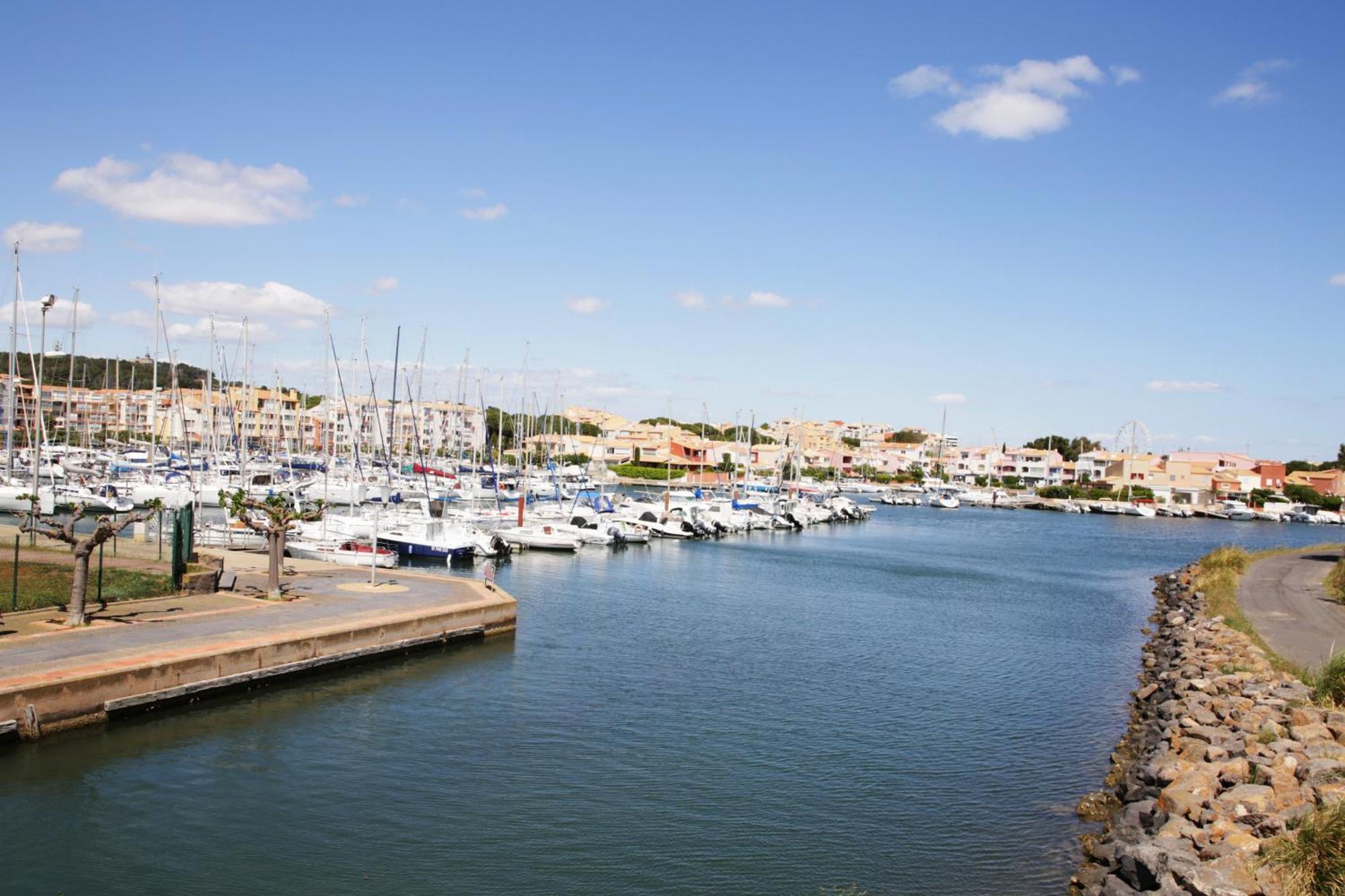 Appartement Centre Port,Vue Panoramique,Clim,Balcon,Wifi à Agde Extérieur photo